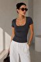 Soft Touch Square Neck Body |   Jumpsuit Lined Md3535