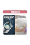 2 Pieces Color LED Faucet with Light Faucet Attachment Water Shower Head Ki - 4