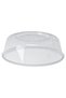 Quick Plastic Microwave Inner Lid Microwave Cover Plate Food Warming Cover 26 cm Blue Color