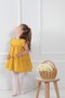 Girl's Muslin Dress |   Cotton Textured Layered Design Casual and Summer Comfortable Dress - 2