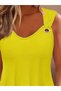 Women's v-neck viscose blouse with bird's eye detail - 2