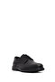 Fly Men's Black Lace-Up Leather Casual Shoes Wm720008Dv - 7