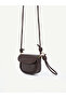 Brown Shk306 Adjustable, Knot Detail Strap, Mini, Women's Hand, Arm and Shoulder Bag - 3