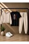 Armikids New Season Unisex 3-Piece Printed Long-Short Sleeve T-Shirt & Jacket Set