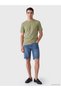 Vizyon New Season Green Regular Fit Thin Fabric T-Shirt /03 - 2