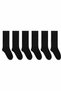 Men's Socks 6-Piece Cotton Bamboo Socks Anti-Sweat Flexible Daily Socks Solid Color Socks Et1223-Si̇y - 2