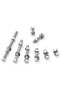 Nuts and Bolts Set 15 pcs-Stainless Steel A2 Bolt, Nuts, Plain washer, spring washer combo-Heavy Duty Bolts and Nuts (30 MM Length, 6 MM) - 3