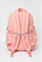 Pink Korean Style School Bag with Accessories Elementary School - Middle School - High School - 8