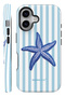 (Magsafe) iPhone 17 Blue Starfish Dual Layer Essential Tough Phone Case