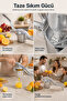 Industrial Manual Citrus Juicer with Lever - Hand Press Lemon Orange Pomegranate Fruit Press with Aluminum Die-Cast Lever - 4