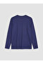 Lcwaikiki Classic Crew Neck Long Sleeve Combed Cotton Men's T-Shirt - 7