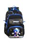 Boy's School Bag 3-Piece Lunchbox and Pen Holder Set Blue Hero Themed - 2