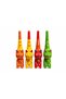 Colorful Wooden Cat Ring Holder Set of 4 Handmade Jewelry Stand Decorative Desktop Organizer - 2