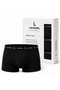Men's Lycra Cotton Breathable Combed Cotton 6 Piece Boxer Black Gray - 2