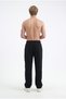 Men's Black Sweatpants Baggy Wide Leg Basic Daily Comfortable Fit Cotton Straight Leg - 7