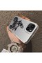 iPhone 15 Plus/14 Plus Compatible Motorcycle Rider Drawing with Helmet Printed Men's Style Phone Protective Case - 2