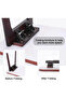 Self-Locking Folding Hinge, Four-Section Folding Hinge for Kitchen Cabinets, 90-Degree with Steel Base, Lockable Extendable Table Bracket - 3
