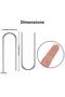 500 high-temperature jumping rings, U-shaped hooks, suitable for DIY crafts, ceramic decoration, glass projects, jewelry making and keychains. - 2