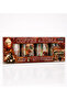 Coffee Culture Scrapbook Roll Transparent Sticker 2.2Mt Set of 4 Burgundy - 2