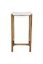 Affinity White Marble Accent Table - 5