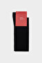 Black 3-Piece Cotton Tennis Sports Socks Set - 2