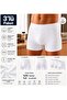 Men's Lycra Plain Cotton Boxer 3-Pack Seher - 3