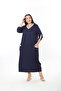 Women's Lycra Viscose Striped Plus Size Dress - 4