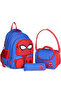 Boy's 3-Piece School Bag Set with Spider Figure - 3
