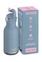 Asobu Bestie Elephant Kids Thermos Water Bottle |   Stainless Steel, Double Wall Vacuum Insulation, Lid with Straw