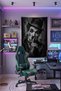 Charlie Chaplin Wall Covering – Modern Decorative Quality Fabric Tapestry Wall Tapestry - 3