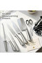 8-Piece Kitchen Knife Set with Countertop Holder, Scissors & Sharpener, Ultra-Sharp Chef Knives for Meat & Vegetable Prep, Ergonomic Handle Cooking Cutlery for Home Kitchens & Chefs - 5