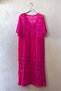 Italian Candy Pink Pool Collar Short Sleeve Lined Lace Dress 125 62 - 5