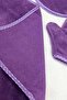 3-Piece Dog Drying Set Bathrobe-Towel-Paw Gloves Super Water Absorbent Summer-Winter Set Purple - 4
