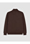 Stand Collar Printed Men's Sweatshirt - 7