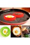 Egg ring mold for frying pan, silicone pancake mold, round fried egg mold - 5