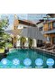 Triangular shade sail 3x3x3m waterproof UV protection – black for garden, patio, pool and balcony - 2