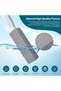 Pumice toilet cleaner, 5-pack, with handle, suitable for cleaning toilets, bathtubs, sinks, swimming pools, and barbecue grills. - 3