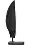 Sun umbrella cover with zipper and drawstring – includes storage bag – Black – 280 cm