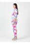 Confetti Bloom Printed Kurti Co-ord Set | Rizqé by Zadine Bright Multi-Color Tunic - 3