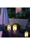 6-Pack Outdoor Waterproof Flameless Solar LED Tealight Candles - 4