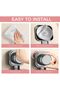 Wall-mounted hair dryer holder with self-adhesive design, suitable for bathroom vanities, salons, and homes. - 5