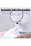 Automatic foam soap dispenser with temperature control, contactless refillable foam soap dispenser, electric automatic soap dispensing pump (white) - 4