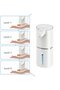 Soap Dispenser - Wall-Mounted Automatic Soap Dispenser - Liquid Soap Dispenser - Four Dispensing Speeds - 380ml - IPX5 Waterproof Rating - Black - 6