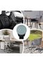 Car Seat Cushions Thickened Seat Cushions Rotating Car Seat Cushions 360-Degree Rotating 45x40x2cm Breathable Green - 2