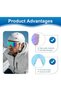 Cycling sunglasses, three-piece set for men and women, road bike sunglasses with UV400 protection, for cycling, motorcycling, running, skiing - 3