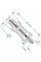 5 3/8 inch to 1/4 inch aluminum adapter sleeve tripod converters for 40mm tripods - 2