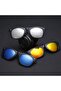 Polarized Sunglasses Clips - Clip-on Sunglasses - Safe Driving - Flip Up UV400 - 17 x 14 x 2 cm - 3