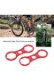 4 Pcs Bicycle Front Fork Repair Double Socket Wrench Disassembly Tool (Red/Blue)