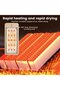 Portable electric dryer, 500 W, foldable, heat pump, timer, automatic shut-off, LED display, mini dryer, fast drying for clothes, underwear - 3