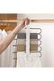 Clothes Hangers - Wardrobe Closet Organizers & Non-Slip Metal Stainless Steel Trouser Hangers - 3